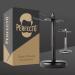Perfecto Deluxe Black Razor & Brush Stand - The Best Safety Razor Shaving Stand. Prolong The Life Of Your Shaving Brush - Buy Online on GoSupps.com