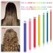 70 Pack Flex-rods Hair Rollers + Silk Sleep Bonnet Cap | Twist-flex Foam Hair Rollers for Short, Medium, Long Thick Hair | 7 Size Random Color - Buy Online on GoSupps.com