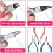 Anezus 7 Pcs Jewelry Pliers and Beading Wire Tools Set for Jewelry Making and Repair - Buy Online on GoSupps.com