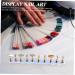 minkissy 1 Set Nail Tools Press on Artificial Nails Holder Artificial Nails Display Stand Nail Art Practice Stand Press on Nails Holder Press on Nails Stand Nail Stand Wave Aurora Metal - Buy Online on GoSupps.com