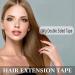 LOLPALONE 108Pc/Lot Fixed Hair Double Tape Wig Adhesive Extended Hair Strip Waterproof for Toupee Lace Wig Film with Slitting Line  - Buy Online on GoSupps.com