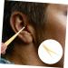 Healeved Croissant Ear Pick & Shofar Ear Wax Picker - 2 Pcs Ear Cleaning Tool Set | Light Yellow, 11.5x1.2x0.3cm - Buy Online on GoSupps.com