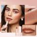 Oulac Bronze Shimmer Lipstick for Women - Moisturizing Tinted Lip Balm with Shea Butter - Vegan Gluten-Free Formula for Hydrated & Smooth Lips - Precious Moment (PG06) - Buy Online on GoSupps.com