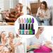 Crackle Gel Nail Polish Kit | UV LED Lamp for Women's Crackle Gel Nail Polish Smooth Texture Convenient for Travel School and Home - Buy Online on GoSupps.com