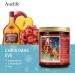 Auelife Christmas EVE Soy Candle - Sugared Plums & Rum | 7 oz Aromatherapy Jar | Perfect Christmas Gift for Men & Women - Buy Online on GoSupps.com
