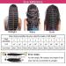 Buy Ladiary 9A Curly Brazilian Hair Bundles - 4 Water Wave Hair Weave (16-22 inch) | Real Human Hair Natural Color 400g - Buy Online on GoSupps.com