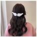 Inilbran Vintage Angel Wing Hair Clips White Plush Angel Wing Hair Barrettes French Cartoon Plush Wings Hairclips Minimalist Kawaii Plush Hair Clips Decorative Hair Accessories for Women and Girls