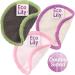 21-Piece Eco Lily Reusable Makeup Remover Pads Set - Gentle Cotton Bamboo, Includes 7 Eye Makeup Remover Pads, 7 Face Pads, and 7 Exfoliating Cleansing Pads - Buy Online on GoSupps.com