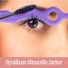 Siopob Eyebrow Pencil Stencil - Silicone Tool Applicator Eyeliner - Portable S-ilicone Eyeliner Stencils Ruler Multifunctional Eye Makeup Tool For Eyeliner Eyeshadow Lipstick Purple - Buy Online on GoSupps.com