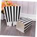 TIDTALEO 24pcs Boxes Popcorn Containers Popcorn Boxes for Movie Theater Party Snacks Popcorn Cups Reusable Monochrome Stripe Cups Popcorn Cartons European and American Chicken Popcorn Box - Buy Online on GoSupps.com