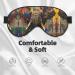 SSIMOO Elephant Print Ultra-Soft Eye Mask | Light-Blocking for Comfort & Restful Sleep International Shipping Available - Buy Online on GoSupps.com