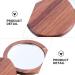 Beaupretty Portable Cosmetics Mirror | Compact Pocket Mirror with Wooden Frame | Personal Handheld Makeup Mirror for Travel - Buy Online on GoSupps.com
