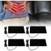 Buy USB Heating Pillows for Neck Shoulder & Back - Multi-Purpose Carbon Fiber Washable DC 5V - 4 Pieces - International Shipping Available - Buy Online on GoSupps.com