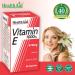 HealthAid Vitamin E 1000iu - 60 Capsules | Antioxidant Support | Skin Health | Immune System Booster - Buy Online on GoSupps.com
