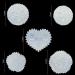 Konsait 5 Pack 3D Nail Art Silicone Molds - Assorted Cabochon Decorative Mold Kit for Nail Art Making - Buy Online on GoSupps.com
