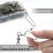 FishTrip Stainless Steel Ball Bearing Fishing Swivels with Snaps Coastlock 30 Pack - Ideal for Saltwater and Freshwater Fishing - #0-10# Size Range - 30pcs - Buy Online on GoSupps.com