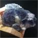 Natural Crystal Rough 1109.7gRare Purple Blue Ladder Fluorite and Crystal columnar paragenetic Specimen Quartz gem Stone Furniture - Buy Online on GoSupps.com