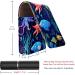 Premium Leather Lipstick Case with Mirror - Mini Organizer for Lip Gloss & Lipstick - Underwater Whale Design - Perfect Travel Accessory - Buy Online on GoSupps.com