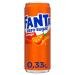 Fanta Zero Orange - Sugar-Free & Calorie-Free Fruity Soft Drink (24 x 330ml) - Refreshing Lemonade with Classic Orange Taste - Buy Online on GoSupps.com