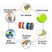 176 yards Painters Tape Set - 1/8, 1/4, 1/2 inch Width - DIY Art Tape - Easy to Work for Big Projects - Black - 8 Rolls - Buy Online on GoSupps.com