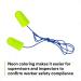 3M Ear Plugs  200/Box  E-A-Rsoft Yellow Neons 311-1250  Corded  Disposable  Foam  NRR 33  Drilling  Grinding  Machining  Sawing  Sanding  Welding  1/Poly Bag - Buy Online on GoSupps.com