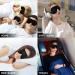 Ultrathin Light Blocking Sleep Mask for Women and Men - 3D Contoured Blindfold for Travel, Naps, Yoga, Shift Work - Soft Comfort Eye Shade Cover (Black) - Buy Online on GoSupps.com