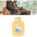 Hot Bag Hot Compressor Portable Leakproof Rubber Hot Water Bag 500ml Cramps Pain Relief (Yellow Bunny) - Buy Online on GoSupps.com