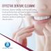 Dynarex Denture Cleanser Tablets Peppermint Flavor Odor & Stain Reduction - Individually Wrapped 40 Tablets for Effective Denture Care - Buy Online on GoSupps.com