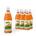 Pfanner Bio Carrot Juice 500ml in a 6 Series - Selected Field -Fresh Carriers Gentle and Diltrated for a fresh and natural taste refined with honey (6 x 500 ml)