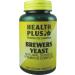 Health Plus Brewers Yeast 300mg : Vitamin B Supplement : 500 Tablets in a Planet-Friendly 99% Recycled Pot