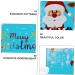 SEWOART 6 Pcs Biscuit Drawstring Bag Candy Bags Santa Bags Drawstring Candy Bag Child Christmas Bag - Buy Online on GoSupps.com