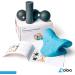 Coloo Neck Massage Set - Ultimate Neck & Shoulder Relaxation | Naked Pillow Neck Stretcher & Trigger Point Therapy for Pain Relief | Headache Shoulder & Back Pain | Cyan & Black - Buy Online on GoSupps.com