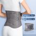Breathable Lumbar Support Belt - Ergonomic Lower Back Brace for Pain Relief | Best Back Support Strap - Buy Online on GoSupps.com