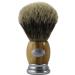 Hans Baier Exclusive shaving brush teak with metal base