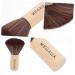 Beaupretty Record Cleaning Brush Short Handle Brush Cheekbone Blusher Face Brush Powder Brush Short Handle Makeup Brush Women Facial Brush Miss Make up Wooden Handle Foundation - Buy Online on GoSupps.com