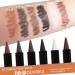  Husoiuy Eyeliner Pencil Waterproof Eye Balm 6 Colors Smudge-Proof Eyeliner Pencils - for Women Young Men and Older Women Halloween Dating Stage Performances and Holidays - Buy Online on GoSupps.com