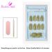 Shop Bling Art Gold Gel False Nails - Stiletto Almond 24 Long Artificial Nails with Glue for Perfect Manicure - Buy Online on GoSupps.com