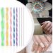 Buy Milist 8-Piece Dotting Rods Set - Dual-Ended Acrylic Twist Sticks for Nail Art Mandala & Coloring | International Shipping Available - Buy Online on GoSupps.com
