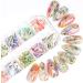 12 Colors Irregular Abalone Seashell 3D Nail Art Sequins - UV Gel Flake Mermaid DIY Nail Decor - Buy Online on GoSupps.com