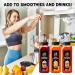 Syrup for Bubble Tea | 12 Ounces (354 ML) | Brown Sugar Boba Flavored Syrup for Tapioca Pearls and Desserts (Tropical 3-Pack) - Buy Online on GoSupps.com