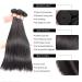 Brazilian Virgin Straight Hair Bundles - 100% Unprocessed Human Hair Extensions (22 22 24 24) - Buy Online on GoSupps.com