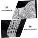 FRCOLOR Wedding Rhinestone Bow Tassel Hair Clip veils for brides rhinestone hair bowknot clip hair bow crystal bow clip veil hair bow luxurious bridesmaid rhinestones Bridal Hair Clip - Buy Online on GoSupps.com