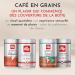 illy Caf en Grains Arabica Selection Guatemala 100% Arabica avec des Notes de Chocolat Go t Amer et Intense Paquet de 6 Bo tes (6 x 250g) - Buy Online on GoSupps.com