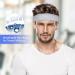 Sularpek 6 Pack Yoga Head Bands | Elastic Hair Bands for Women | Soft & Stylish Black & White Headbands for Yoga & Fitness - Buy Online on GoSupps.com