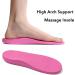 INMINPIN Orthopedic Garden Clogs with Arch Support & Plantar Fasciitis Insoles - Sweet Pink (Size 8-9 Women/6-7 Men) - Buy Online on GoSupps.com