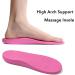 INMINPIN Orthopedic Garden Clogs Arch Support Sandals - Plantar Fasciitis Insoles - Women 9.5-10.5/Men 7.5-8.5 - Classic Black - Buy Online on GoSupps.com