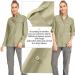 Women's Quick Dry Sun UV Protection Safari Shirt for Hiking Fishing X-Large Khaki - Buy Online on GoSupps.com
