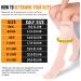 Doc Miller Compression Socks for Women & Men - Knee High 8-15 mmHg Medical Grade Support for Sports Travel & Nursing - Medium Beige - Buy Online on GoSupps.com