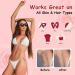2023 New Roll on Wax Rose Hair Removal Kit - 4 Pack Cartridges with Strips and Wax Wipes - Leg, Arm, Underarm Depilatory Waxing Set - Buy Online on GoSupps.com