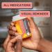 10-Day Tracking Stickers for Vitamins & Medications | Easy Pill Tracker & Daily Organizer | 3 Pack - AM/PM Day & Night Solutions - Buy Online on GoSupps.com